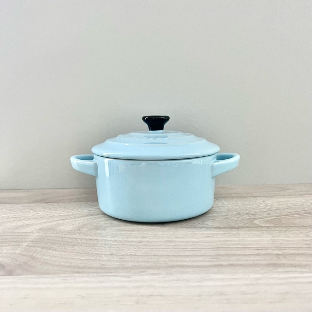 Le Creuset Mini Round Cocotte – 10cm | BK Sky Blue